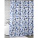 Купить Штора 180х180 для ванной TRIANGULAR SCRAWL (blue) ch-21260/0 в Невеле в Интернет-магазине Remont Doma