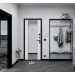 Купить Дверь металлическая 7,5 см Флорида Зеркало 960*2050 левая в Невеле в Интернет-магазине Remont Doma
