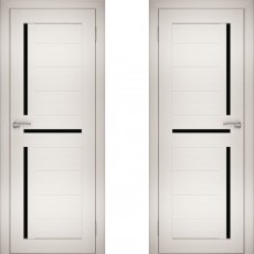 Полотно дверное "Амати 18(ч)", эшвайт, 800х2000