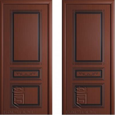 Дверь шпонированная Рим шоколад ПГ-900