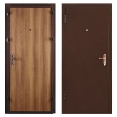 Дверь металлическая СПЕЦ PRO BMD-2060/960/ L Орех итальянский/Антик медь Россия