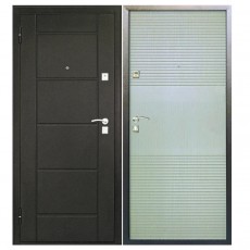 Дверь металлическая Форпост 78 Б 860х2050 левая Медный антик/Дуб белёный