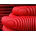 Купить Труба гофрированная 25 красная RU-СТ (внутренний диаметр 19 мм, 50м) в Невеле в Интернет-магазине Remont Doma