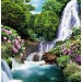 Декоративное панно Цветущий водопад 196х201 (6 листов) купить недорого в Невеле