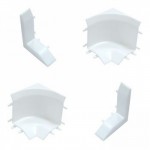Набор комплектующих для универсального бордюра на ванну "Идеал" Белый глянцевый/001-G