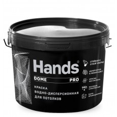 Краска "Hands Dome PRO" для потолков акриловая 6 кг 