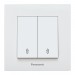 Купить Выключатель 2-кл проходной белый WKTT00112WH-BY Panasonic в Невеле в Интернет-магазине Remont Doma