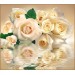 Декоративное панно VIP Белые розы 294х260 (12л)  купить недорого в Невеле