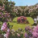 Декоративное панно  Весенний сад 196х201 (6 листов) купить недорого в Невеле