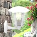 Садово-парковый светильник НБУ 07-40-003 Дели 1 белый 6 гранный настенный IP44 Е27 max40Вт купить недорого в Невеле