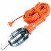 Купить Светильник-переноска LUX ПР-60-05 оранжевый 5 м 60W Е27 металлический кожух (без лампы) в Невеле в Интернет-магазине Remont Doma