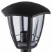 Садово-парковый светильник НТУ 07-40-004 Валенсия 3 черный 6 гранный напольный IP44 Е27 max40Вт купить недорого в Невеле