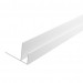 F-профиль ПВХ "Идеал" Белый глянцевый 001-G, 8 мм, 3,0 м купить недорого в Невеле