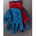 Купить Перчатки нейлоновые  с рифленым латексным  покрытием (красно-синий) в Невеле в Интернет-магазине Remont Doma