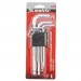 Набор ключей имбрусовых 1,5-10 мм удлиненные с шаром (9шт) CrV 11233 купить недорого в Невеле