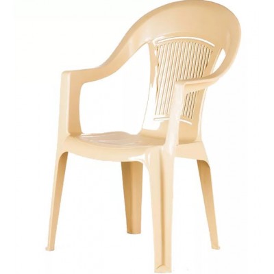 Кресло пластиковое "Фламинго" бежевое ЭЛП