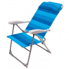 Кресло-шезлонг складное К2/С (синий)
