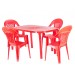 Кресло пластиковое "Фламинго" красное купить недорого в Невеле
