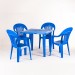 Купить Кресло пластиковое "Фламинго" синее  в Невеле в Интернет-магазине Remont Doma