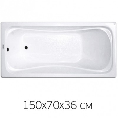Ванна Triton "Стандарт - 150" 150х70, без слива/перелива, БЕЗ НОЖЕК