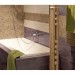 стальная ванна, ванная комната, акриловые ванны, с гидромассажем, Ванна DONNA VANNA, Белая орхидея, стальная, с антибактериальным покрытием, шумопоглощение, 120х70х40,