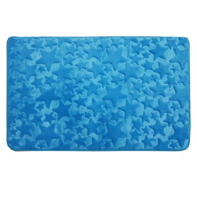 Коврик для ванной 50/80 Fresh Звезды голубые