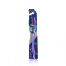 Зубная щетка для взрослых средней жесткости Rendal Neon